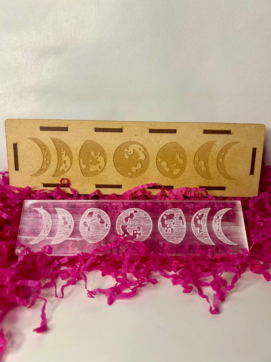 Placa Selenita Fases Lunares.