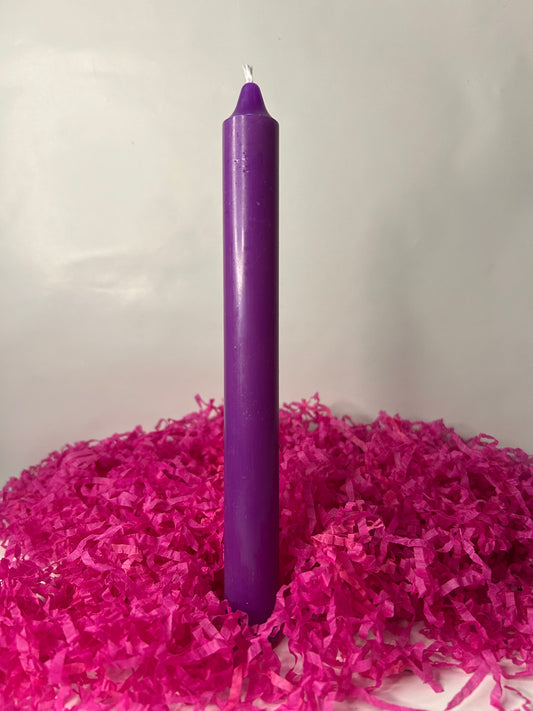 Vela morada.