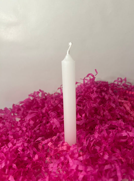 Vela pequeña blanca (2unds.)