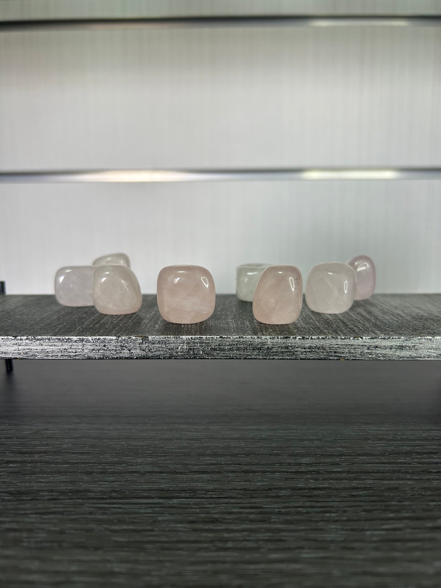 Cuarzo rosa mediano.