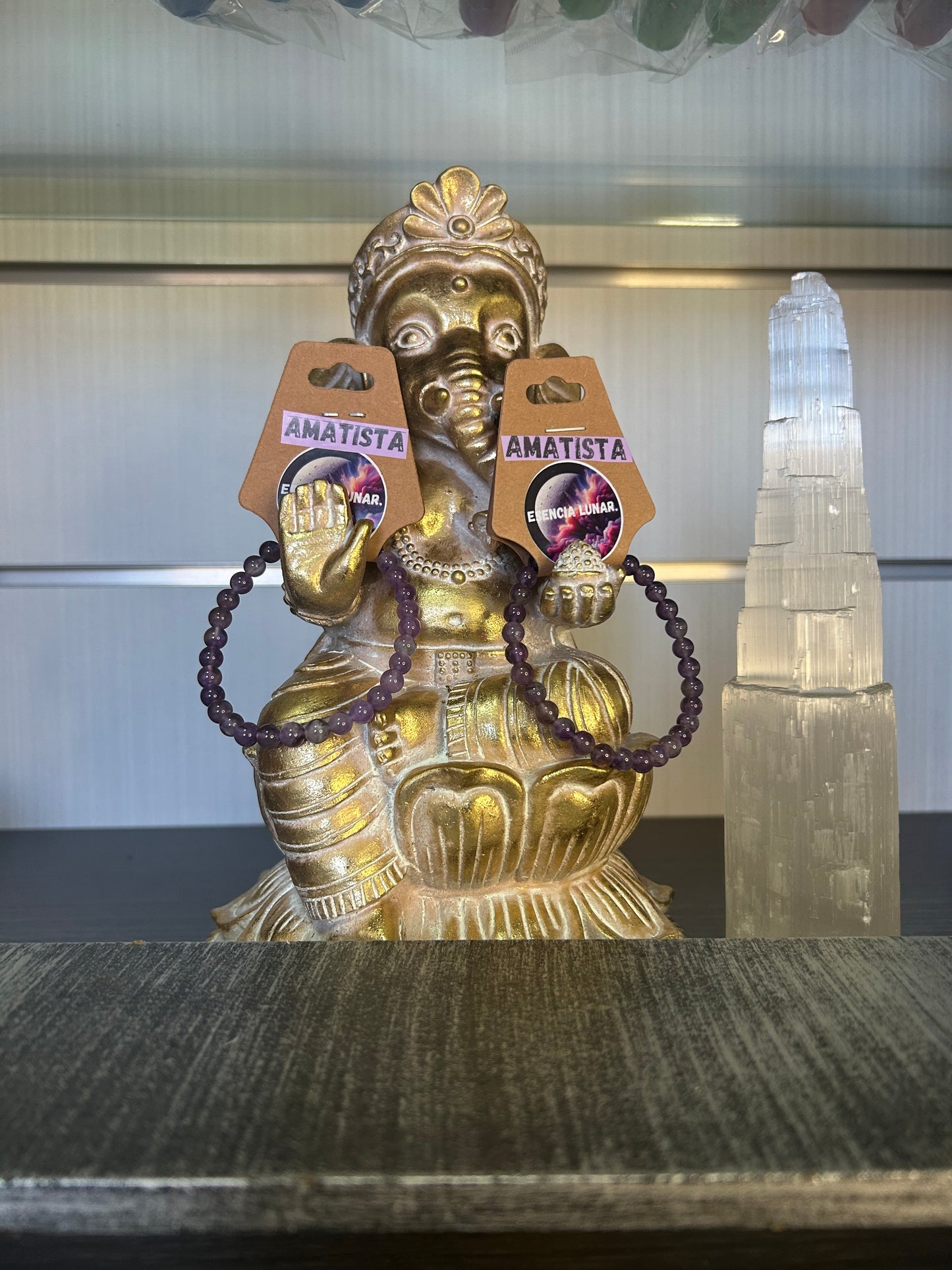 Pulsera de amatista 6mm.