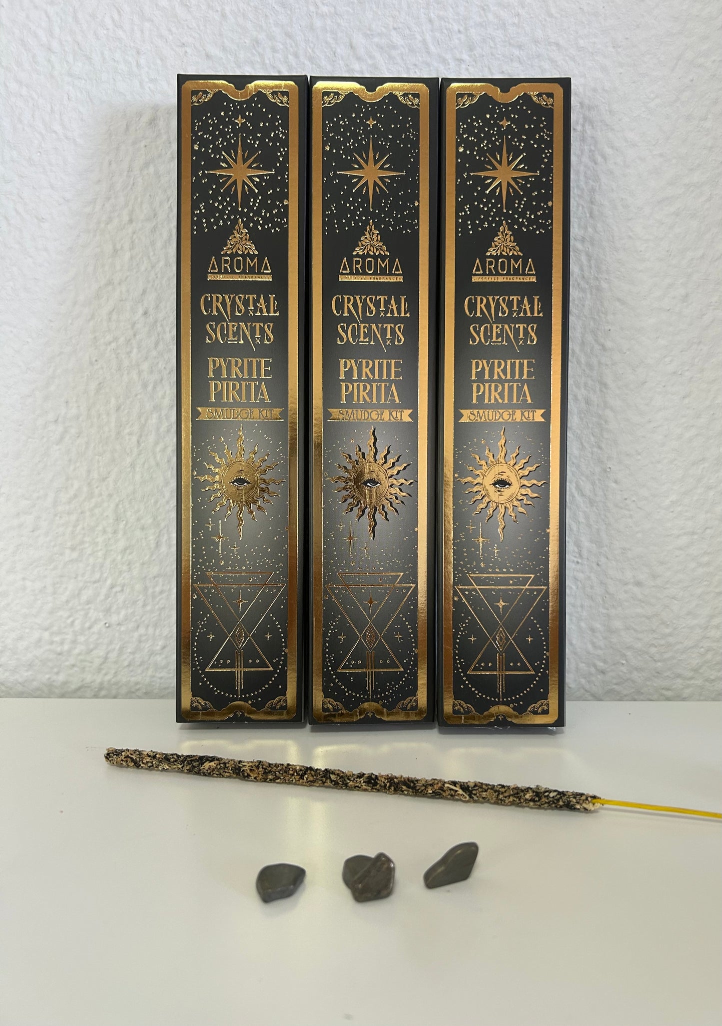 Incienso Mineral Pirita.