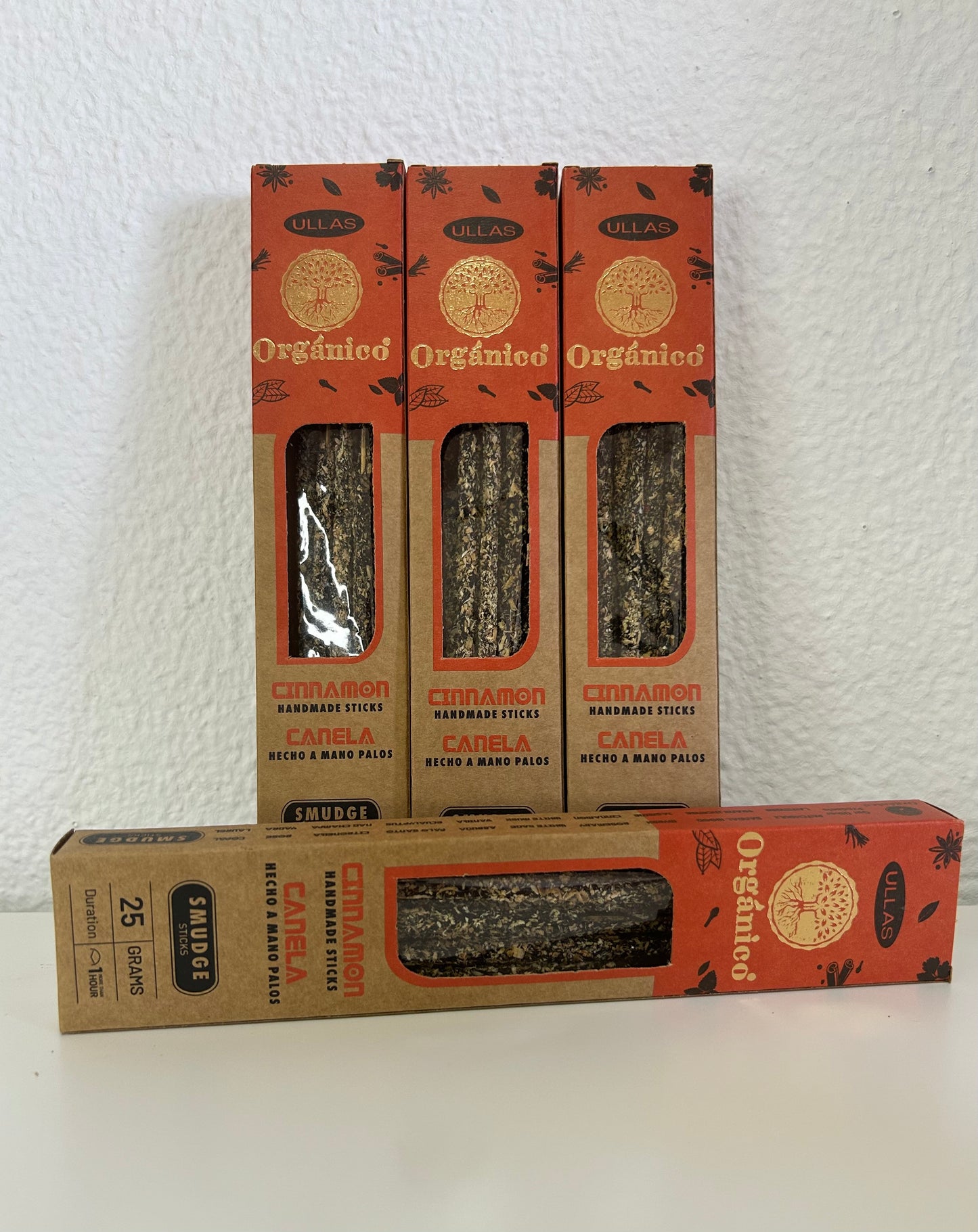 Incienso Orgánico Canela.