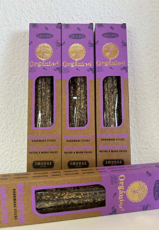 Incienso Orgánico Eucalipto.