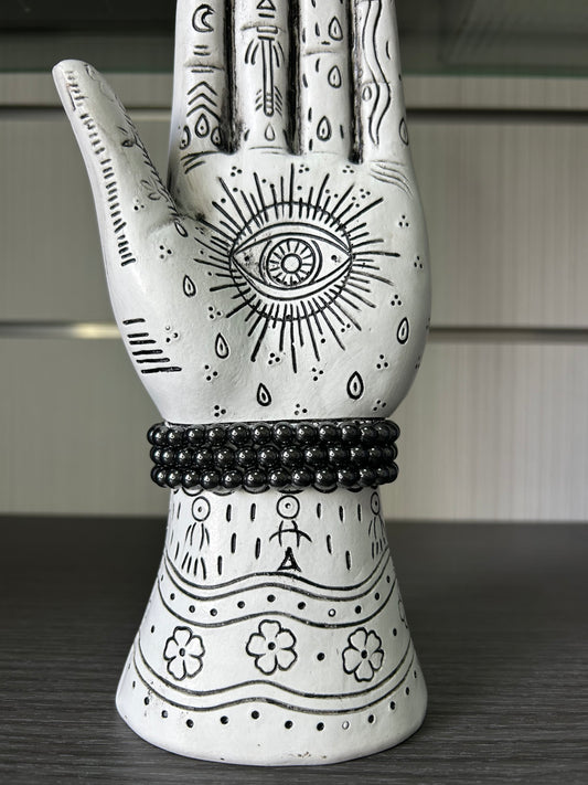 Pulsera hematite 6mm.