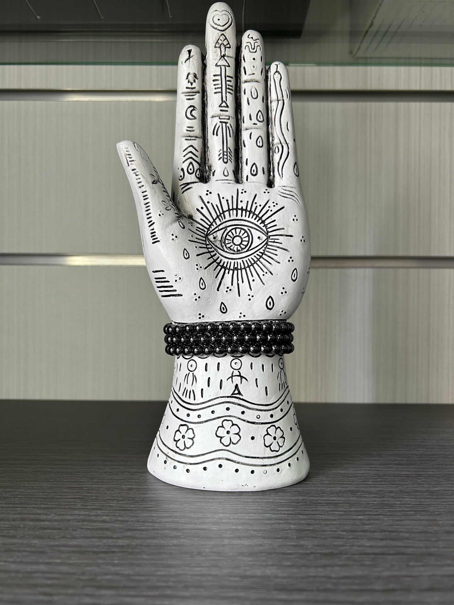 Pulsera hematite 6mm.