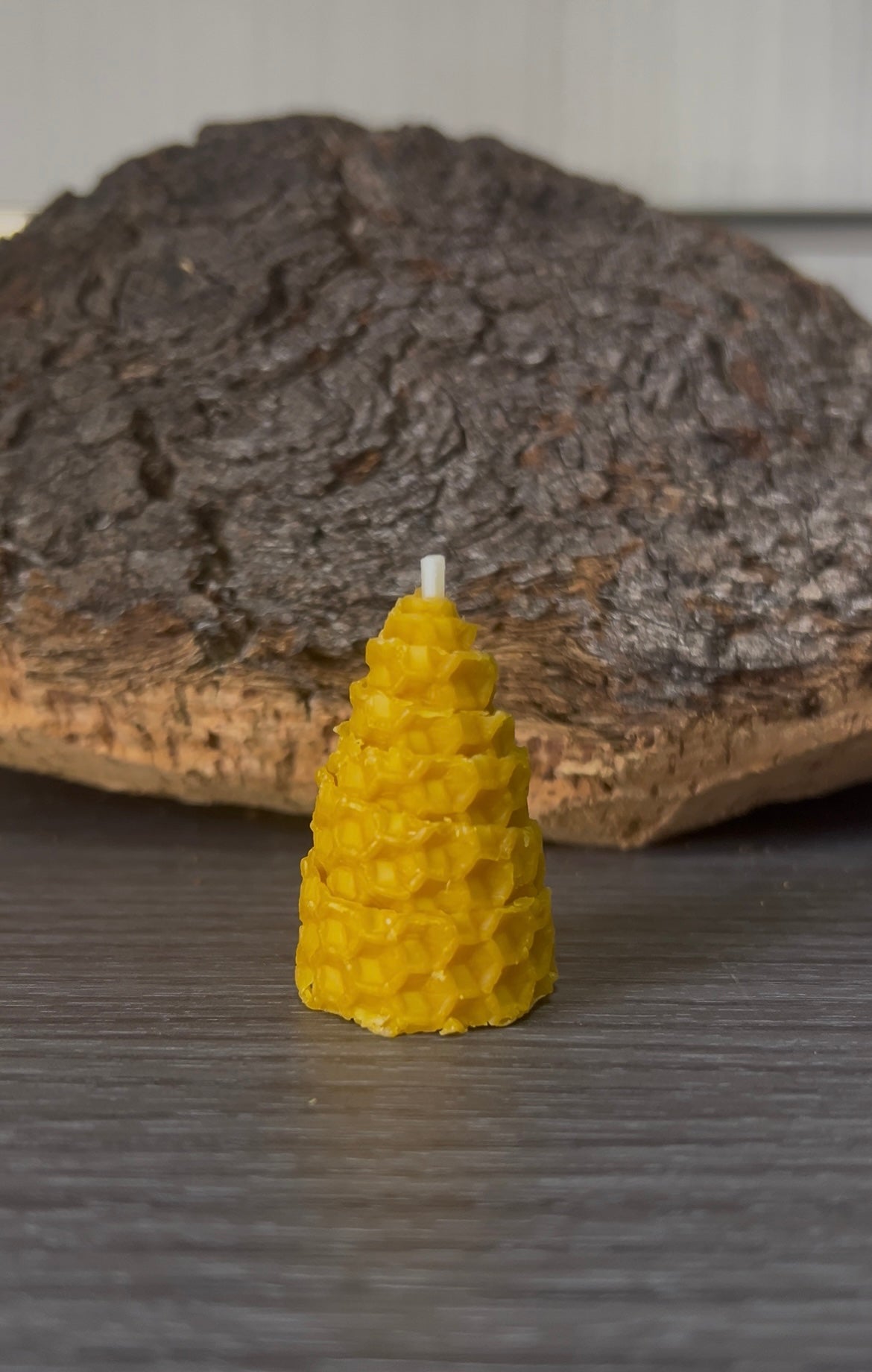 Vela de miel tamaño pequeño.