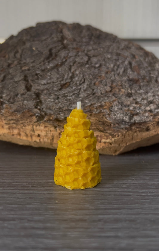 Vela de miel tamaño pequeño.