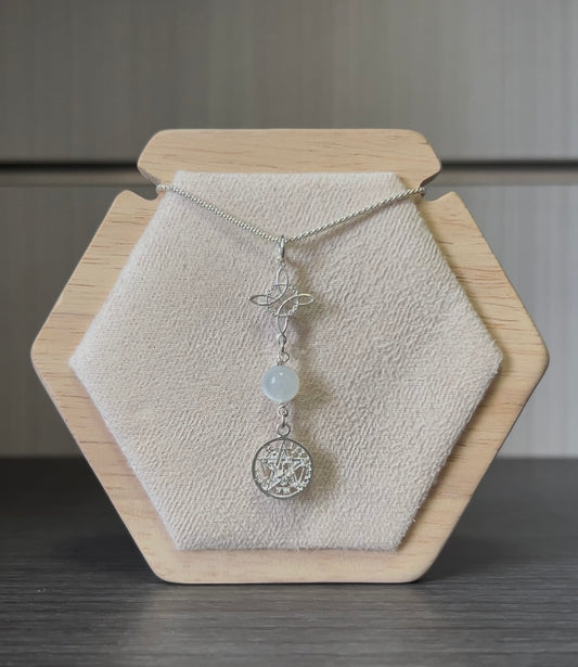 Doble protección con piedra luna (activado y consagrado.).