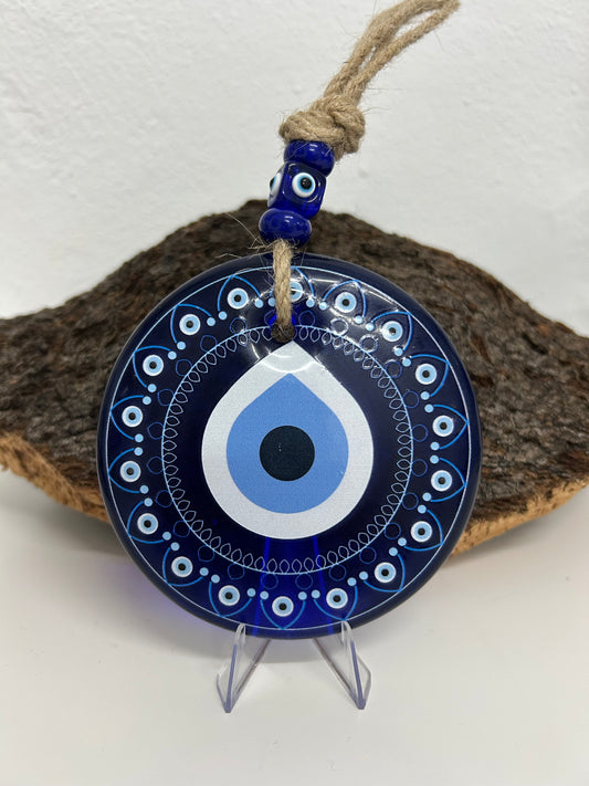 Amuleto para el hogar de ojos turco.