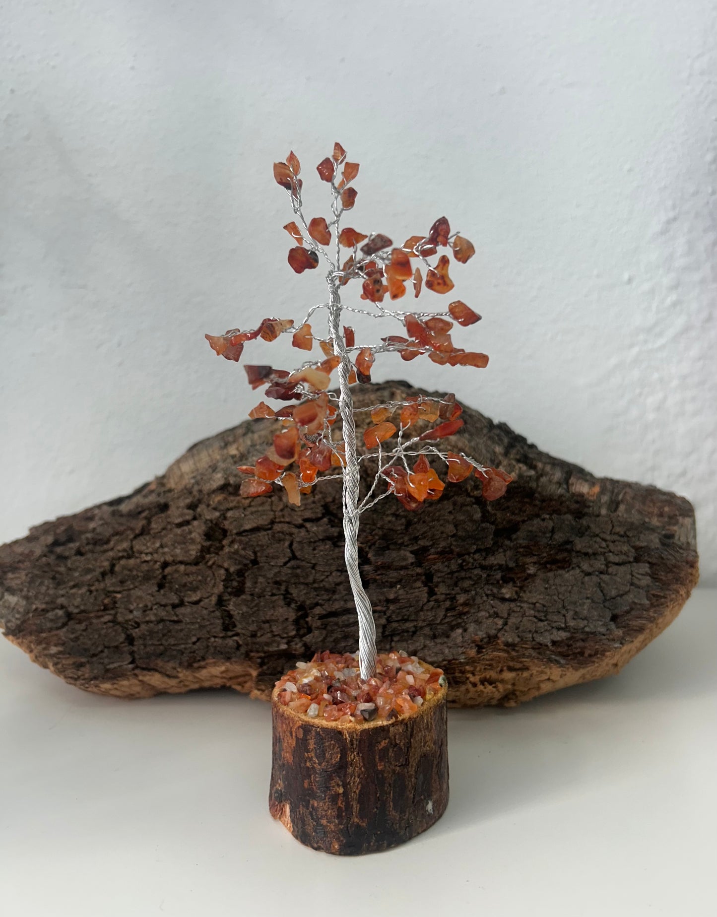 Árbol cincuenta gemas de cornalina