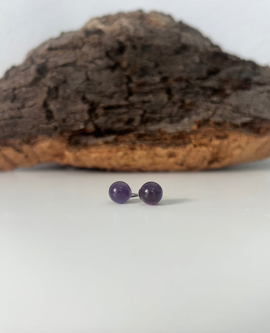 Pendiente de amatista