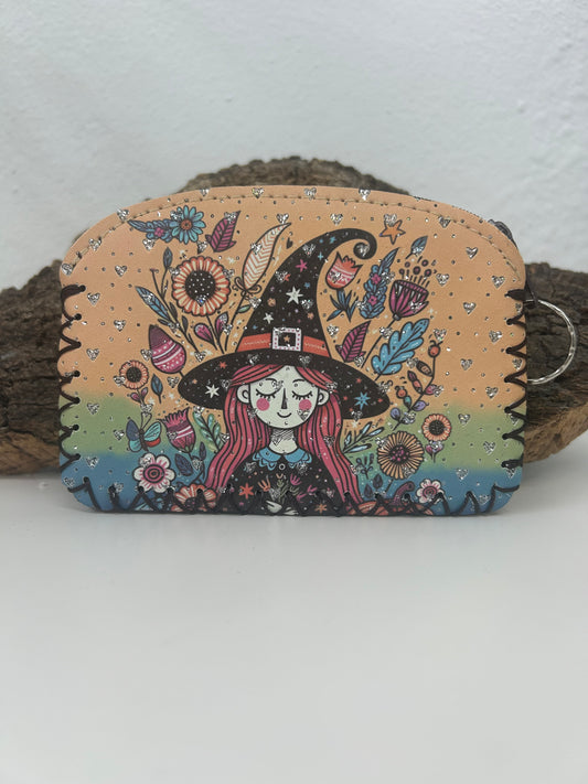 Monedero de bruja amarillo