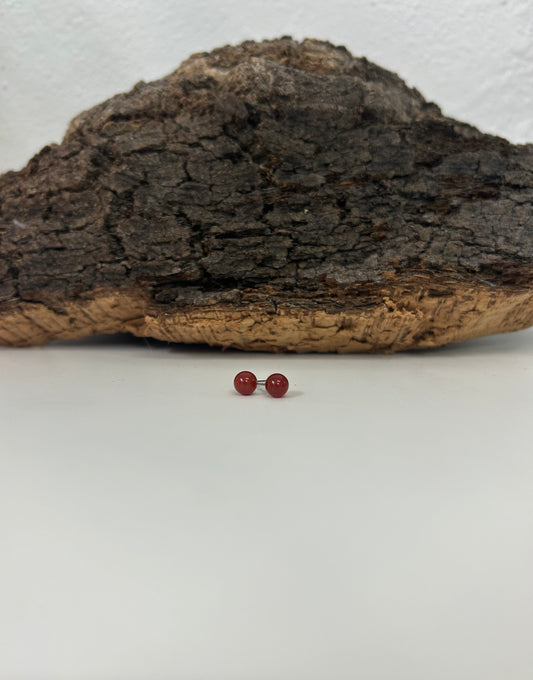 Pendiente de cornalina