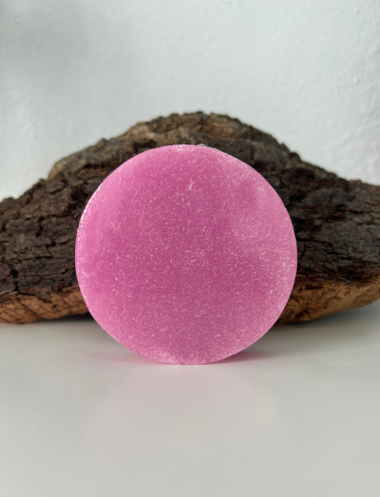 Jabón natural de la banda con esponja