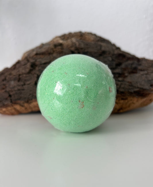 Bomba de baño de eucalipto