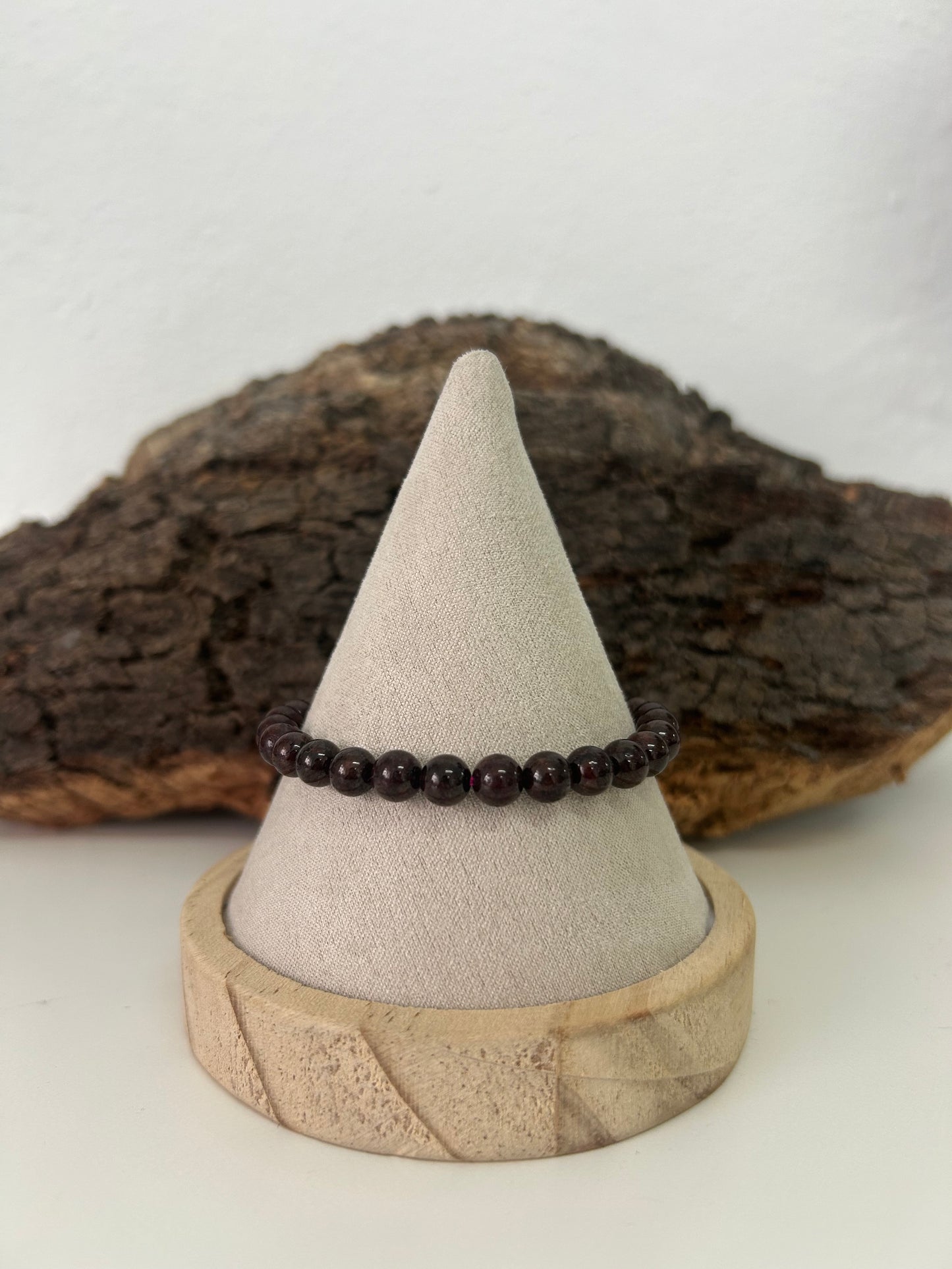 Pulsera granate 6mm