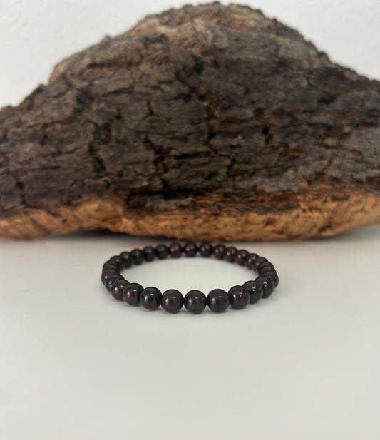 Pulsera granate 6mm
