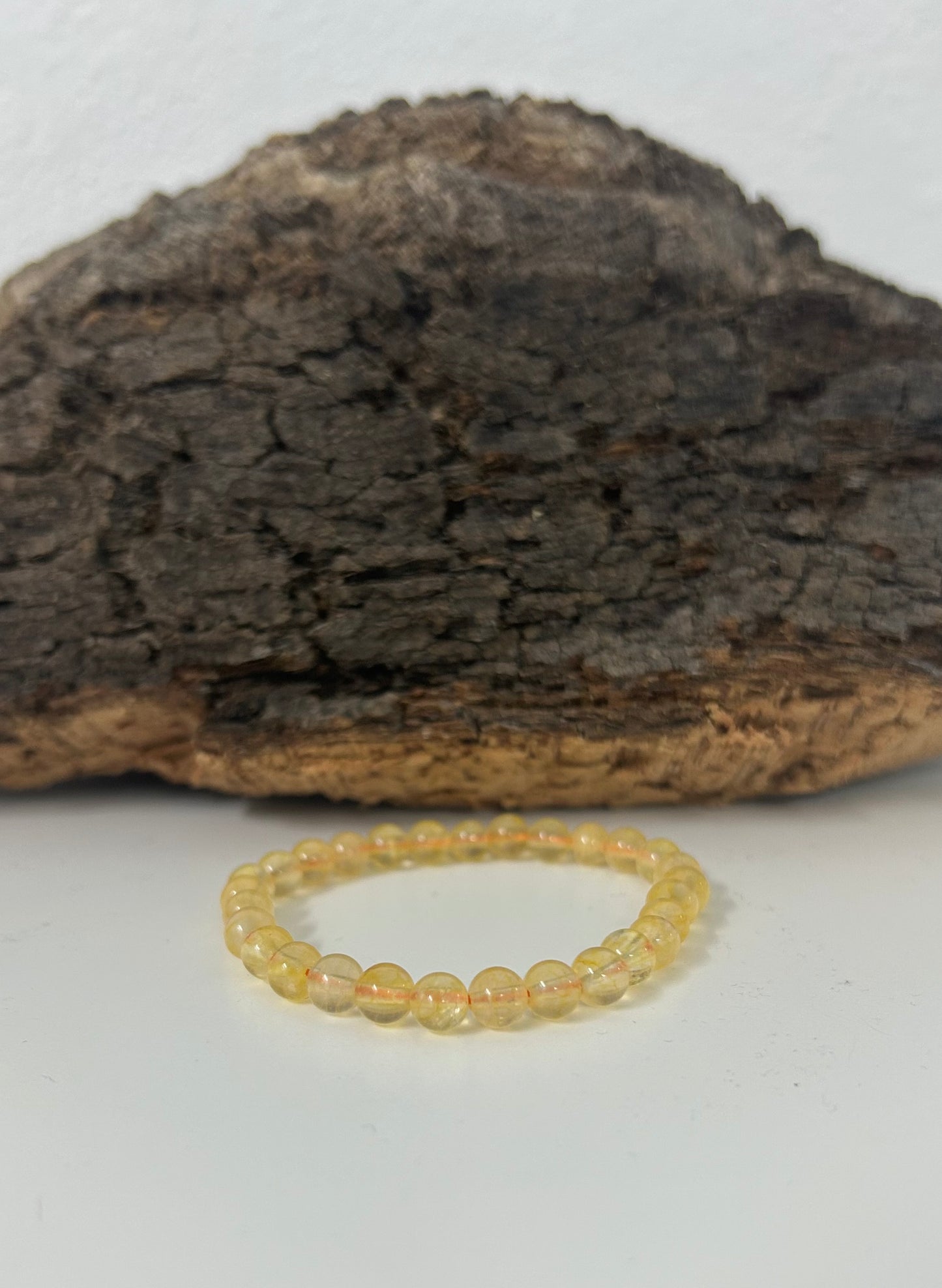 Pulsera citrino 6mm