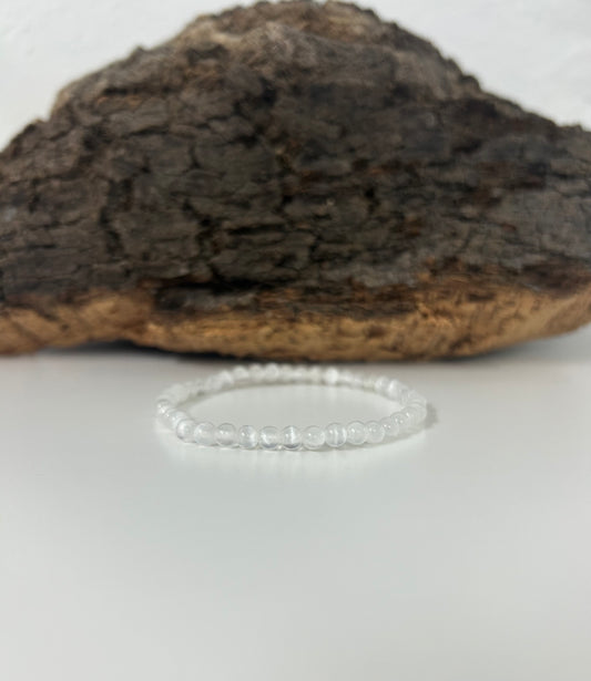 Pulsera selenita 4mm
