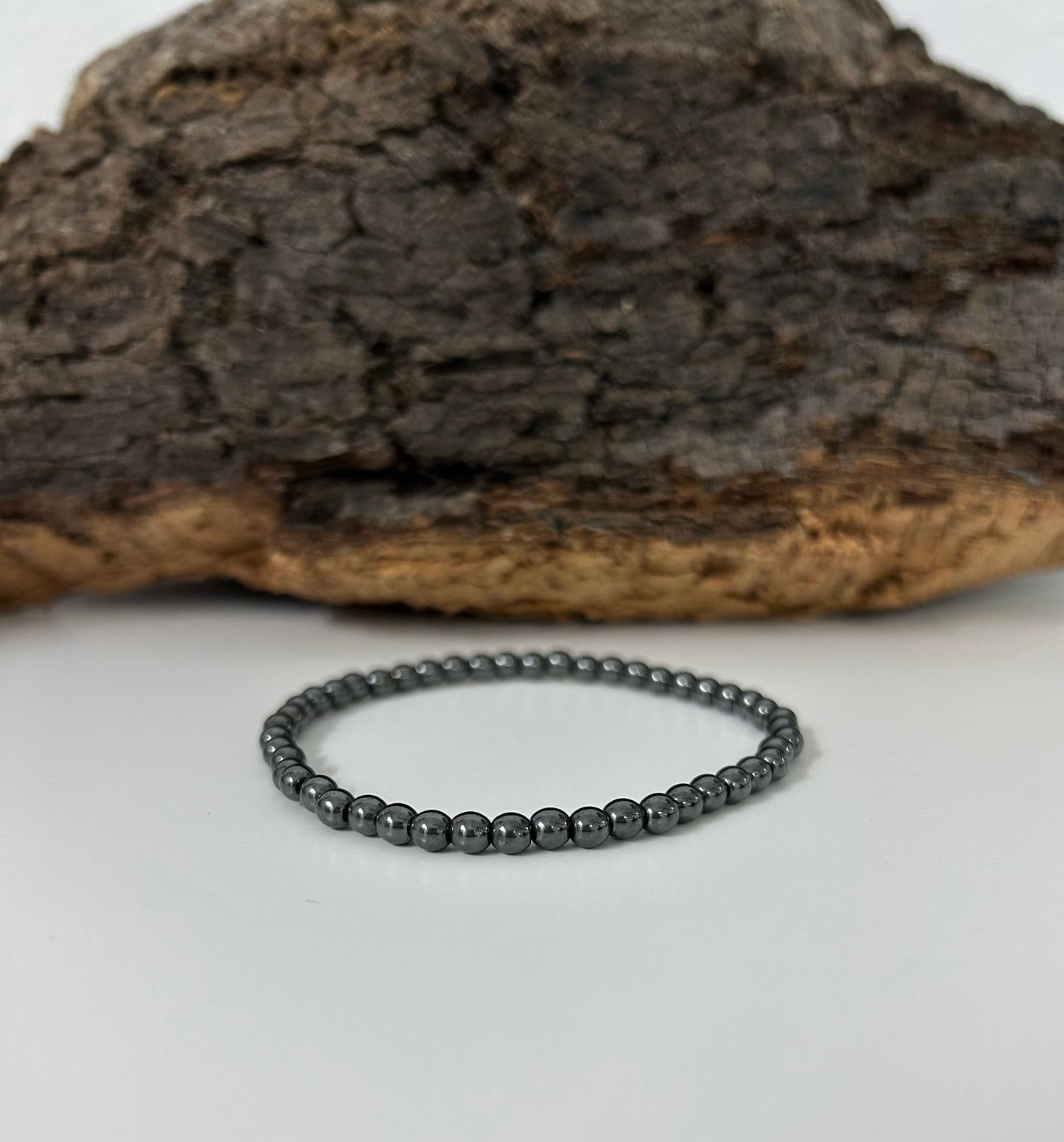Pulsera hematite 4mm