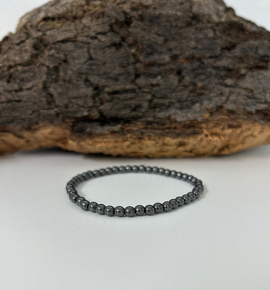 Pulsera hematite 4mm