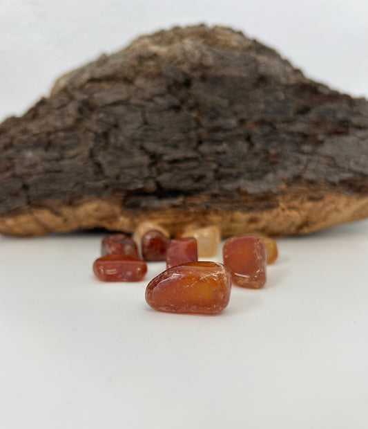 Canto rodado de cornalina