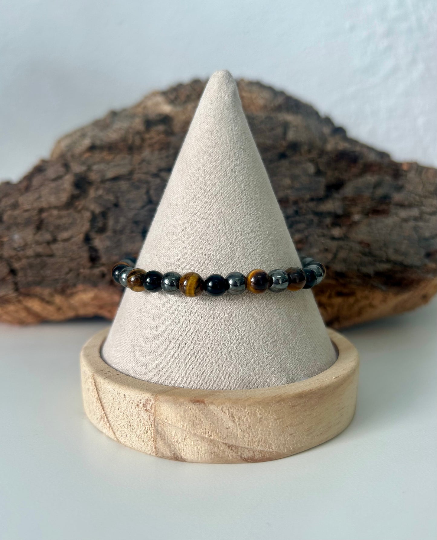 Pulsera triple protección 6mm