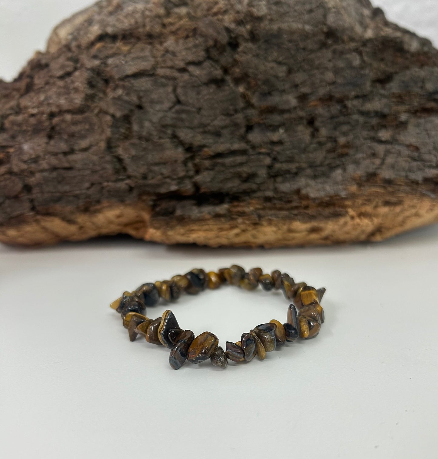 Pulsera ojo de tigre chips