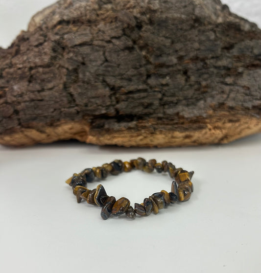 Pulsera ojo de tigre chips