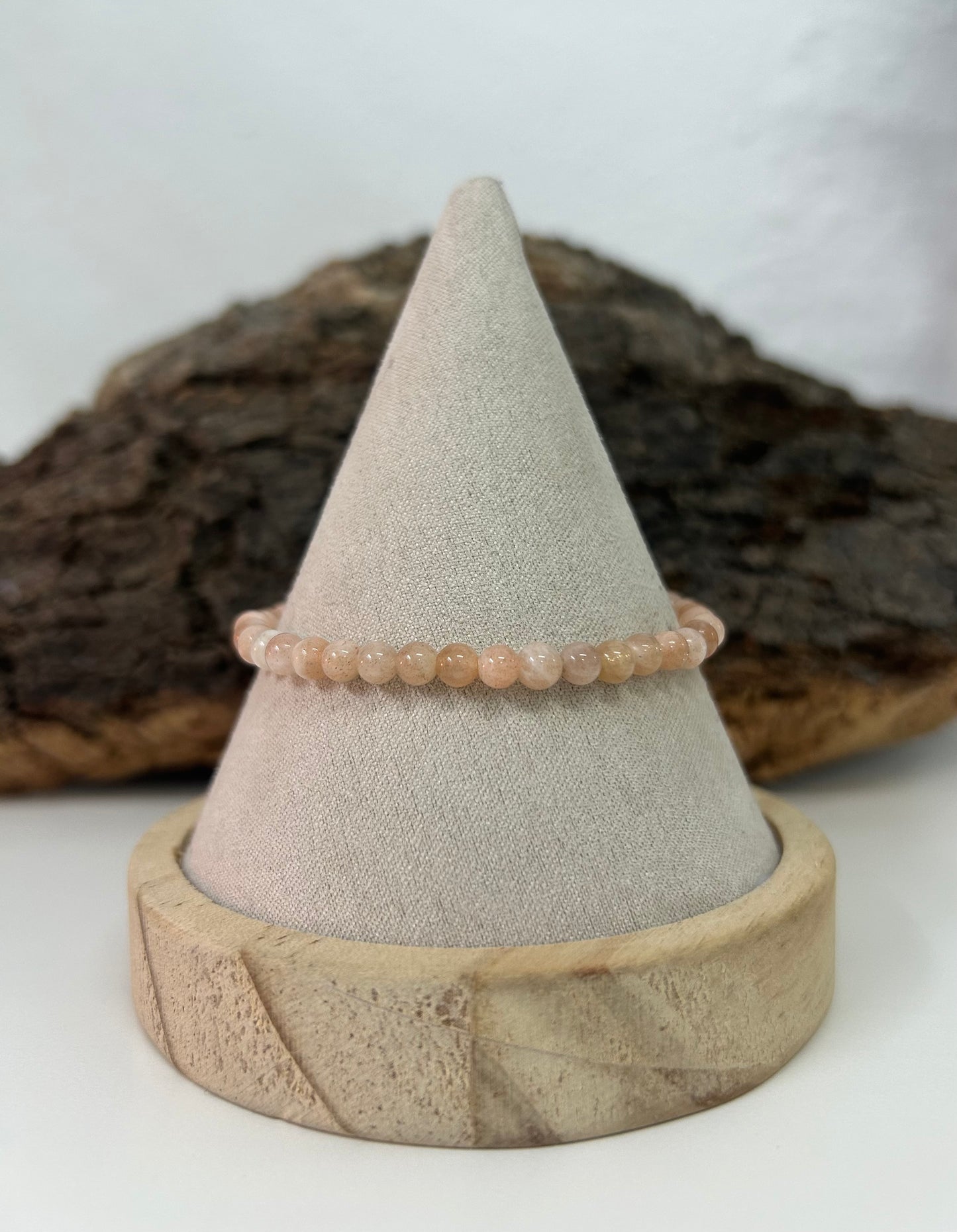 Pulsera piedra sol 4mm