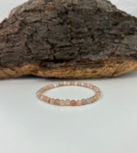 Pulsera piedra sol 4mm