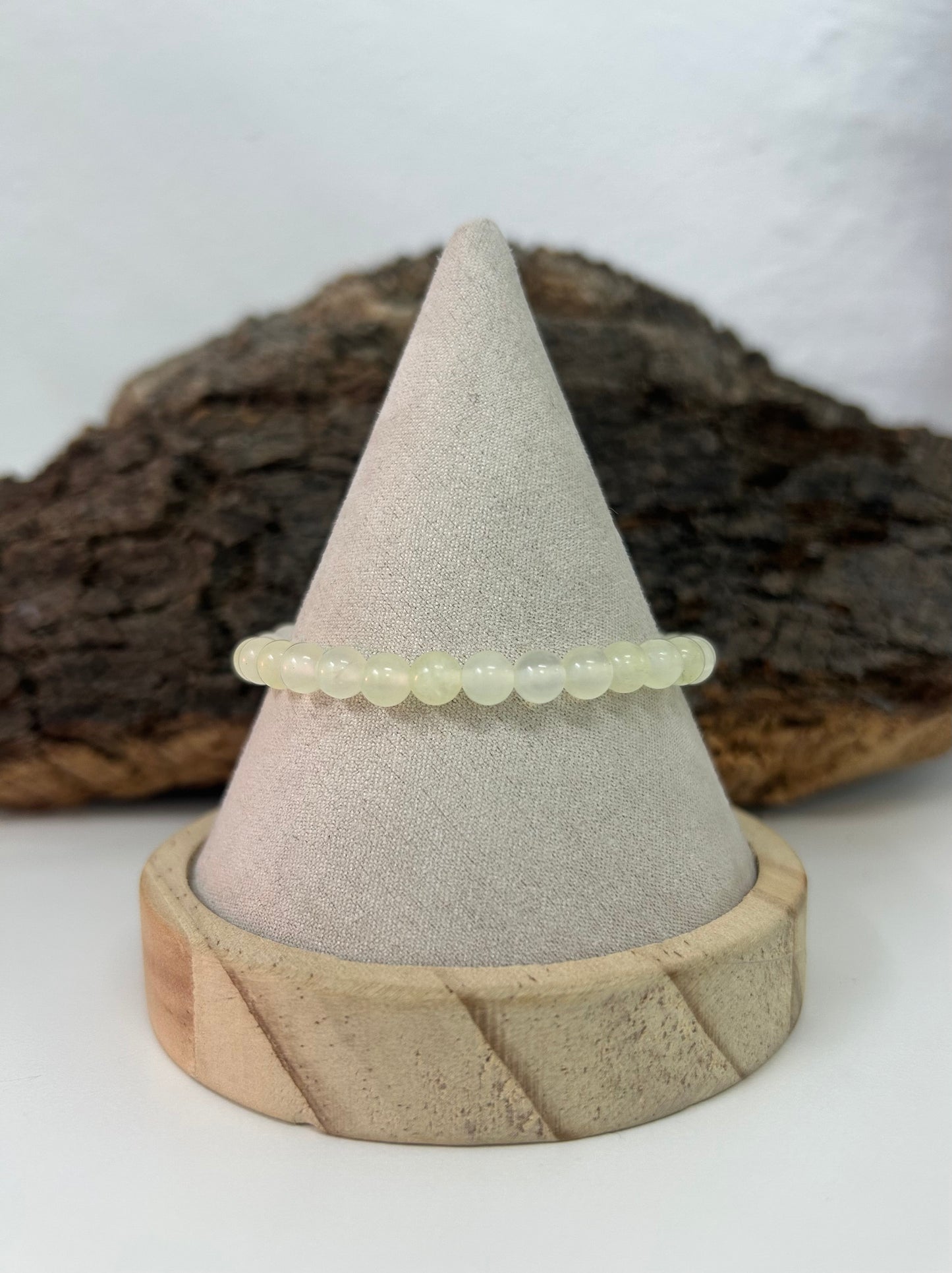 Pulsera jade verde 6mm