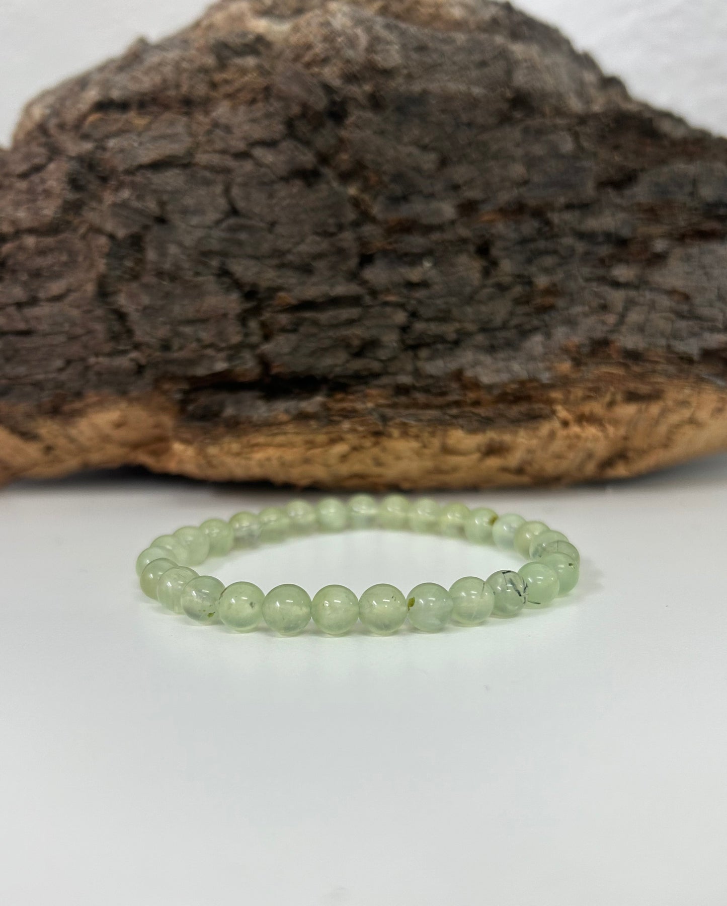 Pulsera prehnita 6mm