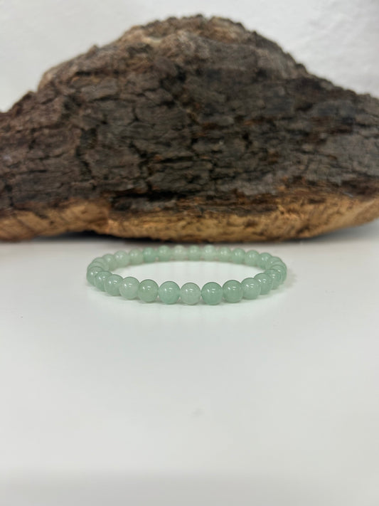 Pulsera aventurina verde 6mm