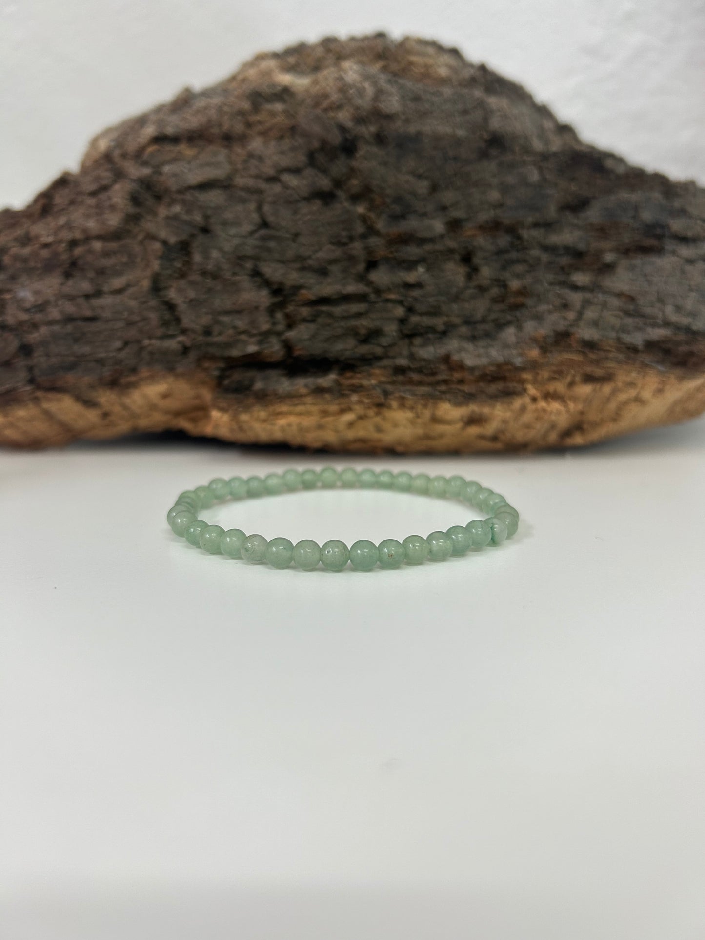 Pulsera aventurina verde 4mm