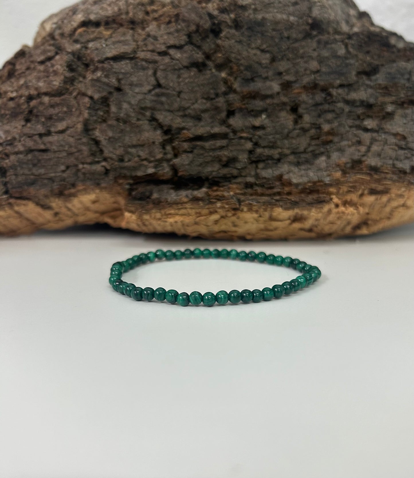 Pulsera malaquita 4mm