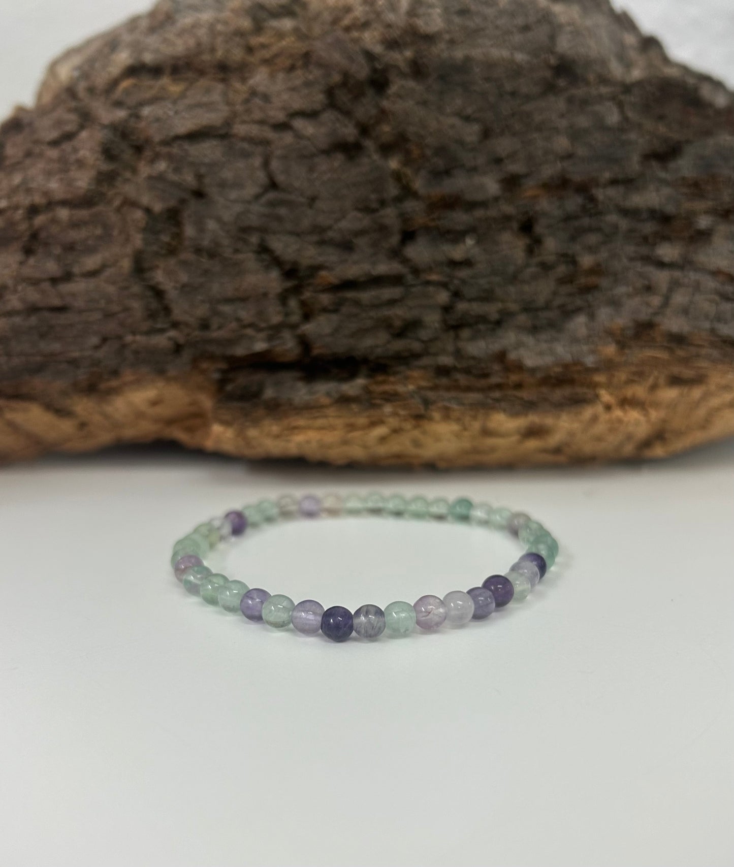 Pulsera fluorita 4mm