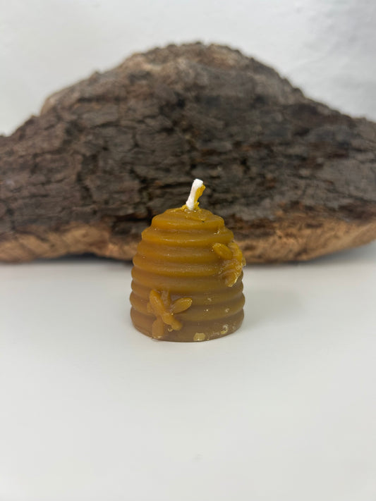 Mini vela de miel con cera virgen
