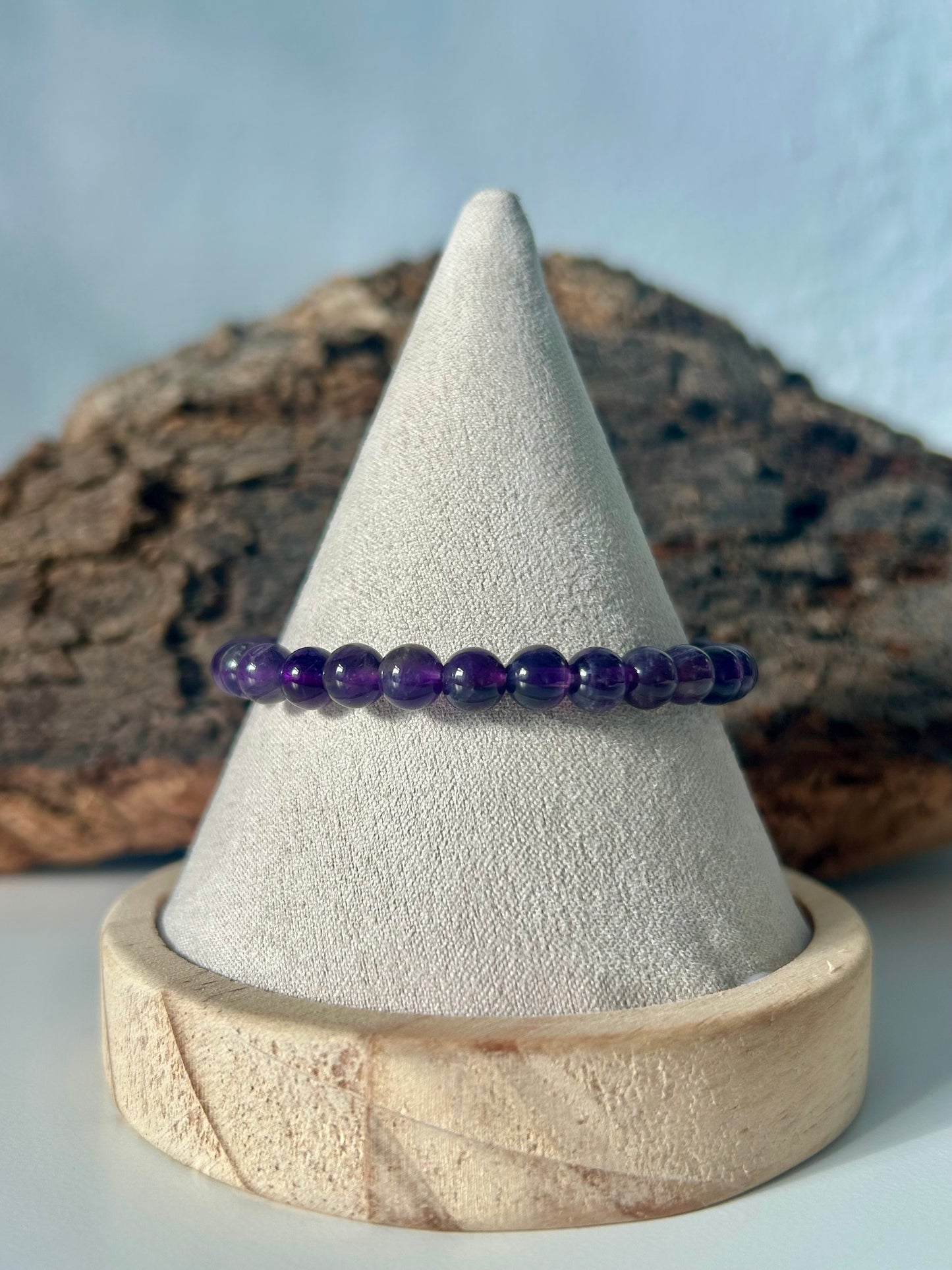 Pulsera amatista 6mm