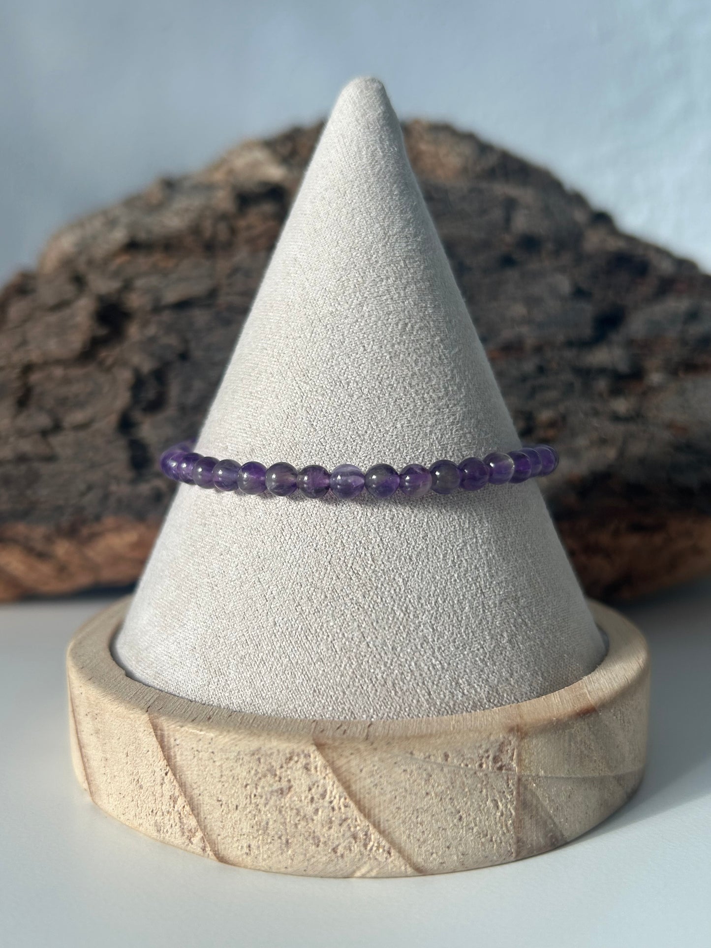 Pulsera amatista 4mm