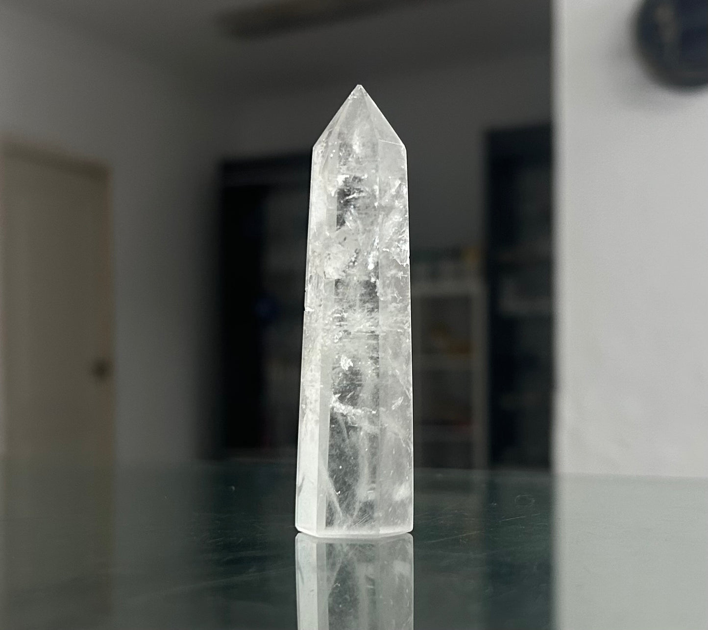 Punta cuarzo cristal
