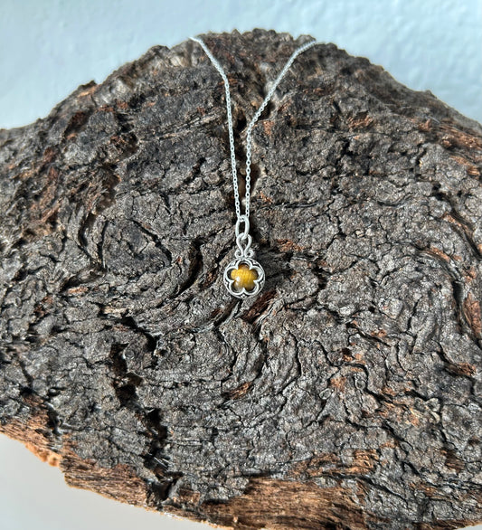 Gotland ojo de tigre (plata 925)