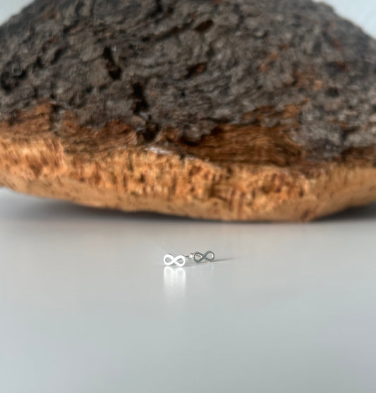 Pendiente infinito (plata 925)