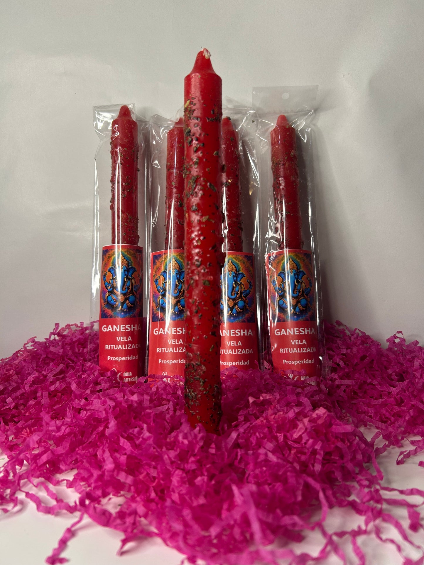 Vela ritualizada Ganesha.