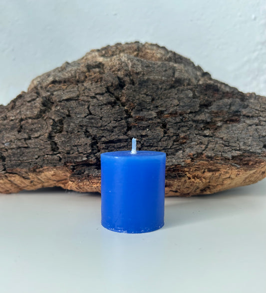 Mini velón de sándalo.